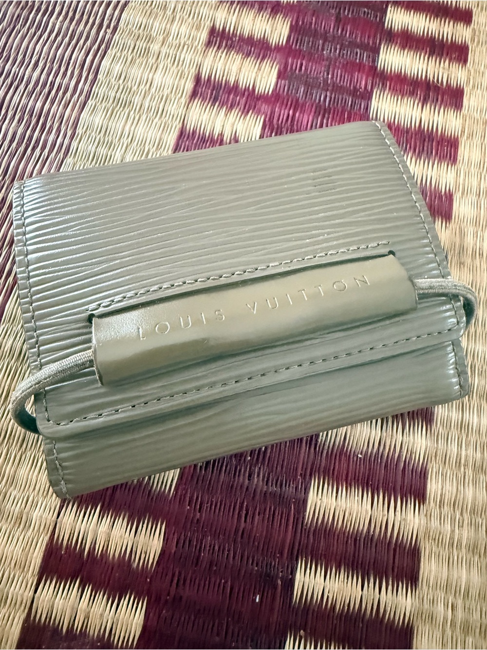 Louis Vuitton Epi Leather Compact Wallet - Sage